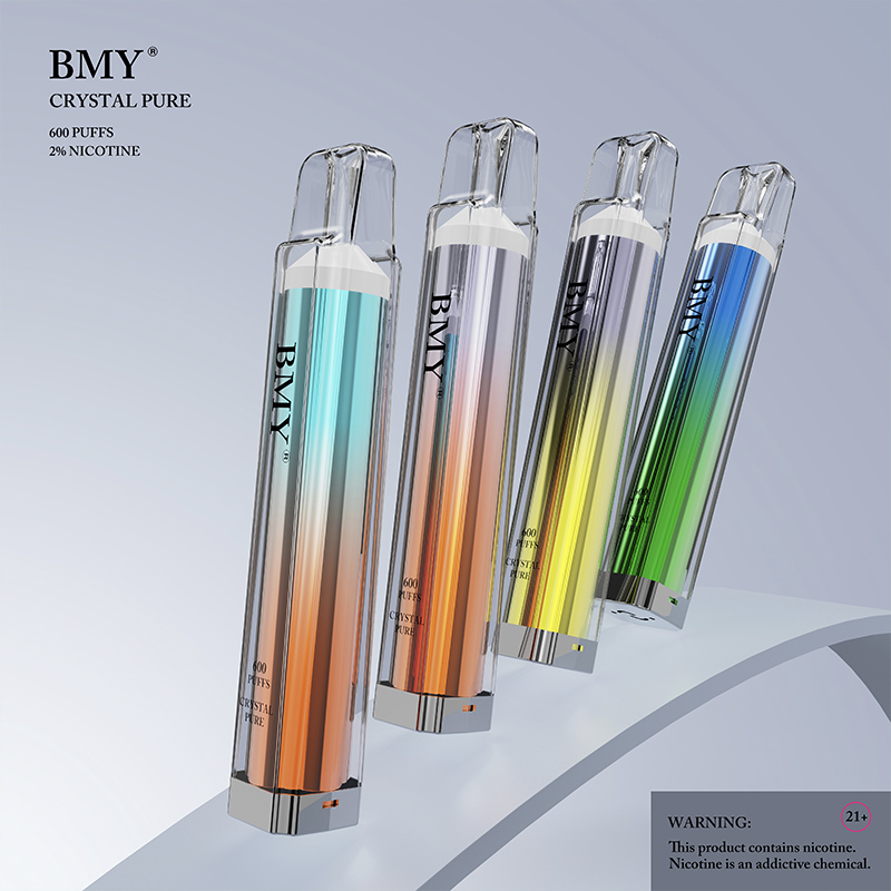 BMY-Crystal Pure Descartável 600 Puffs